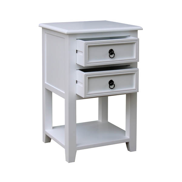 white nightstand
